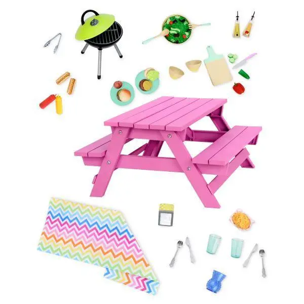 Our Generation Picnic Table Set 1
