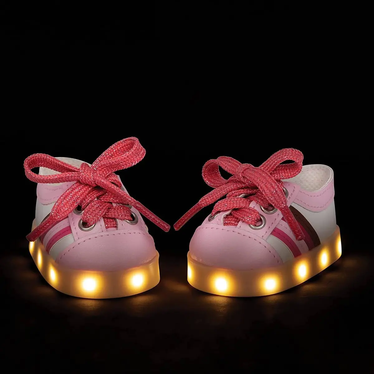 Our Generation Pink Light-Up Dolls Shoes 1