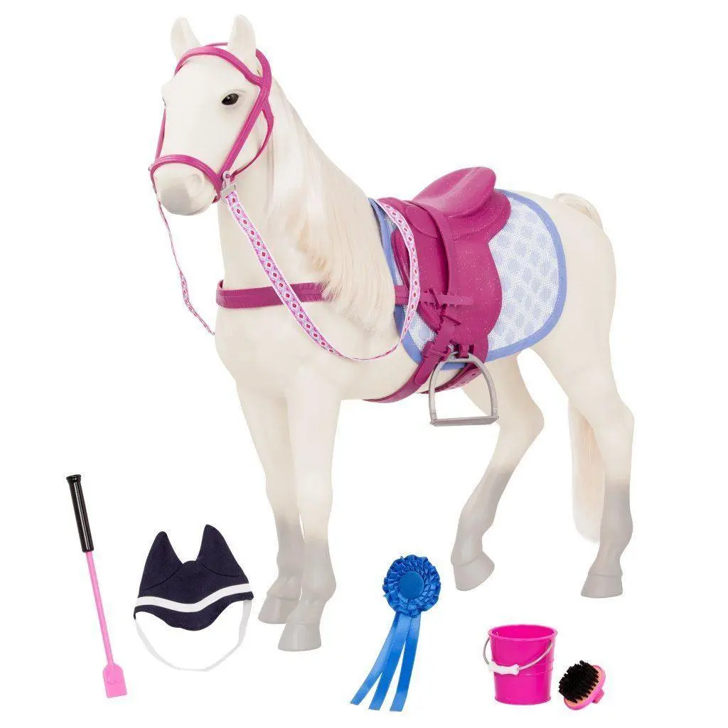 Our Generation Sterling Grey Horse For 18-Inch Dolls 1