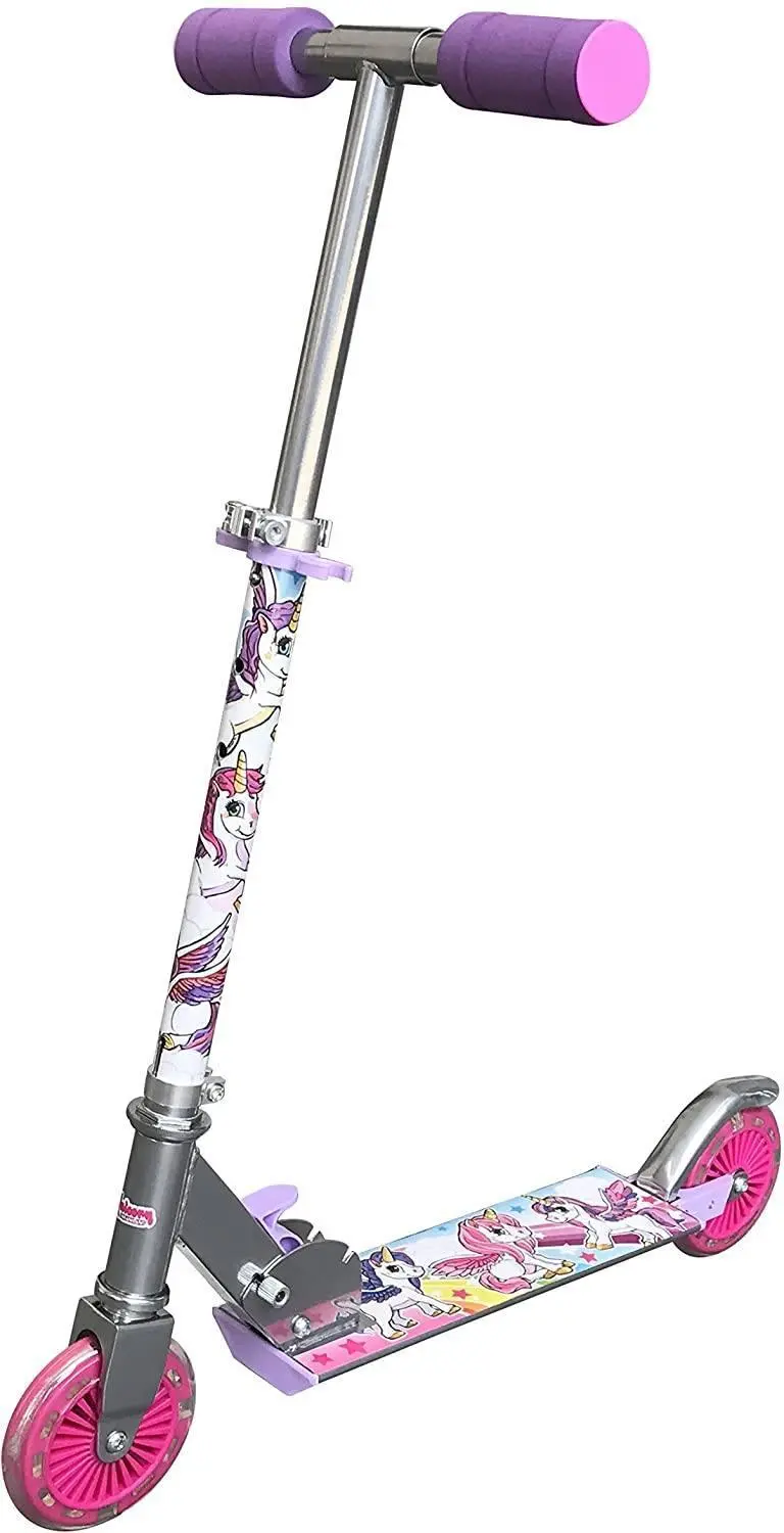 Ozbozz Unicorn Scooter With Light Up Wheels 1