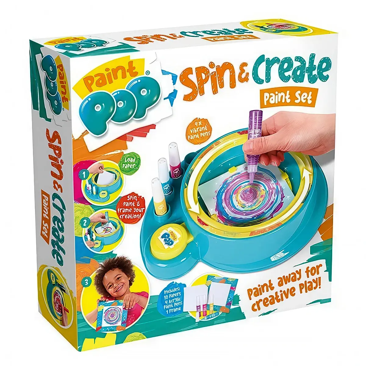 Paint Pop Spin & Create Paint Set 1