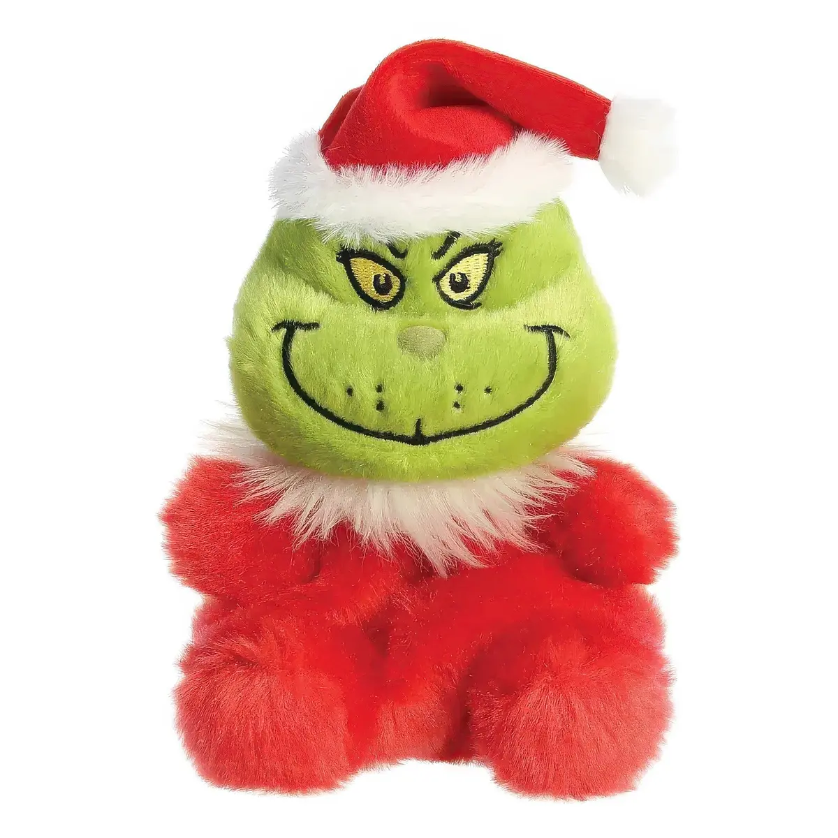 Palm Pal Santa Grinch 13Cm Soft Toy 1