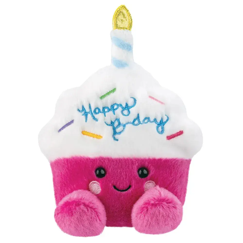 Palm Pals Sparkle Birthday Cupcake Soft Toy 1