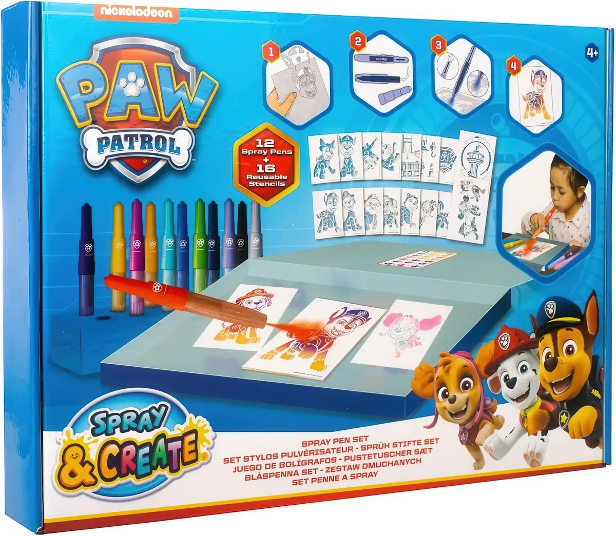 Paw Patrol Airbrush Colouring Set Deluxe 1