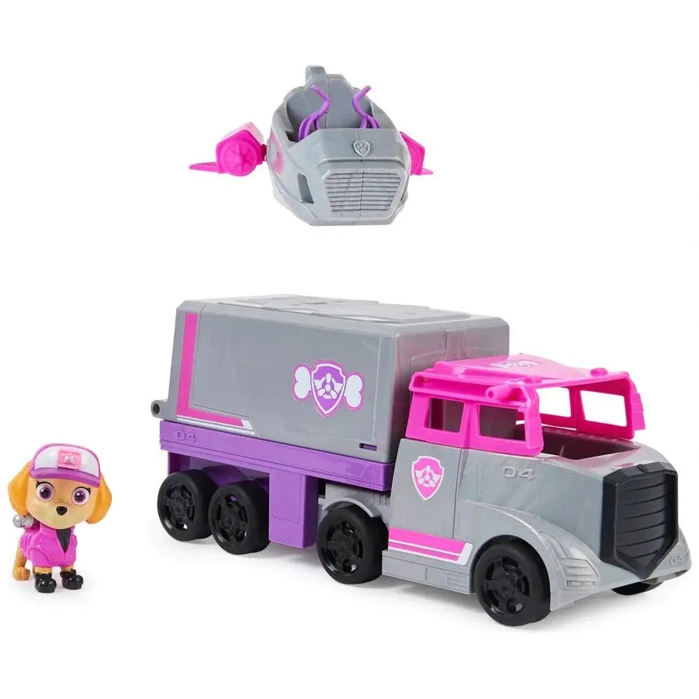 Paw Patrol Big Truck Pup's Skye Transforming Toy Trucks With Action Figure 1