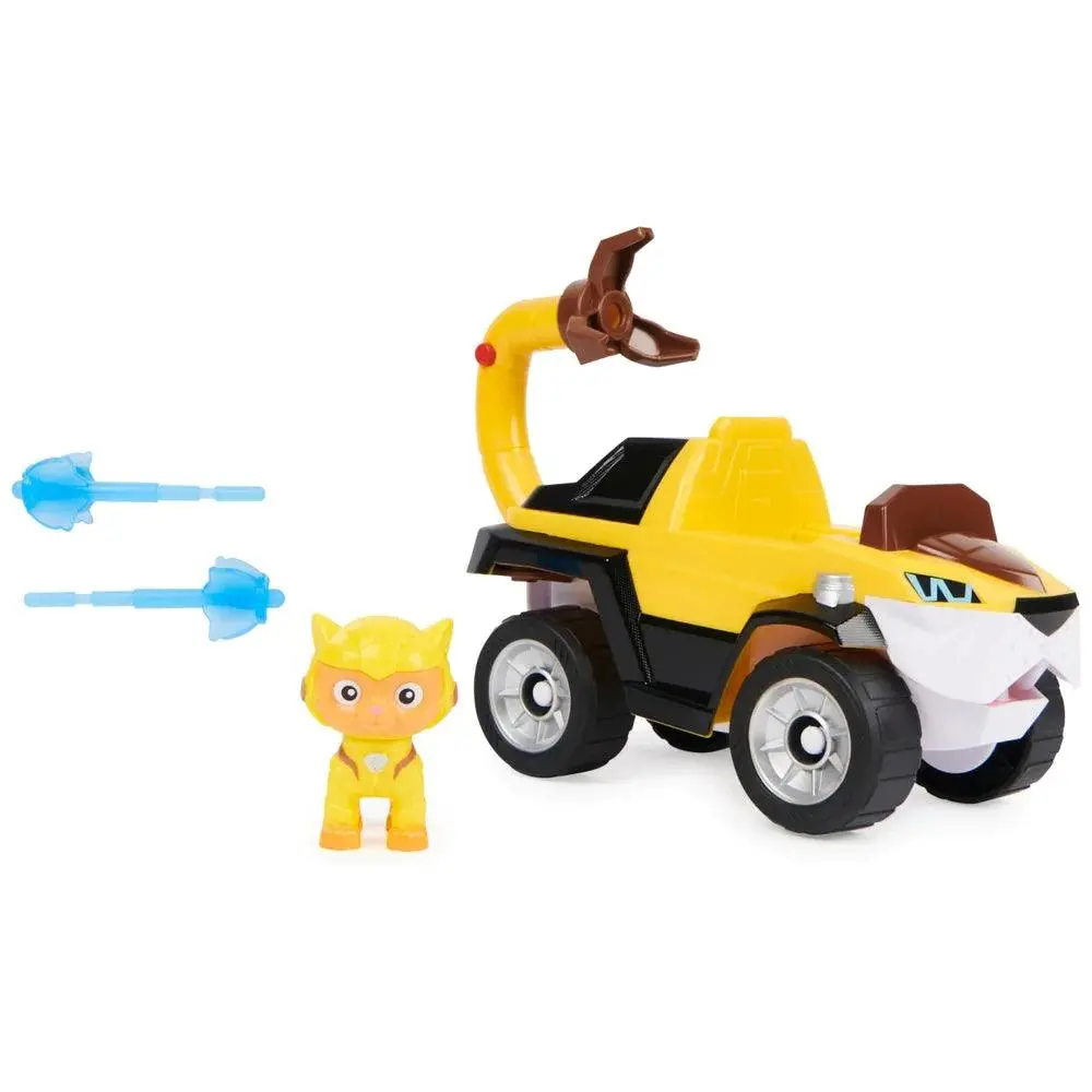 Paw Patrol, Cat Pack, Leo's Transforming Toy Car With Action Figure 2
