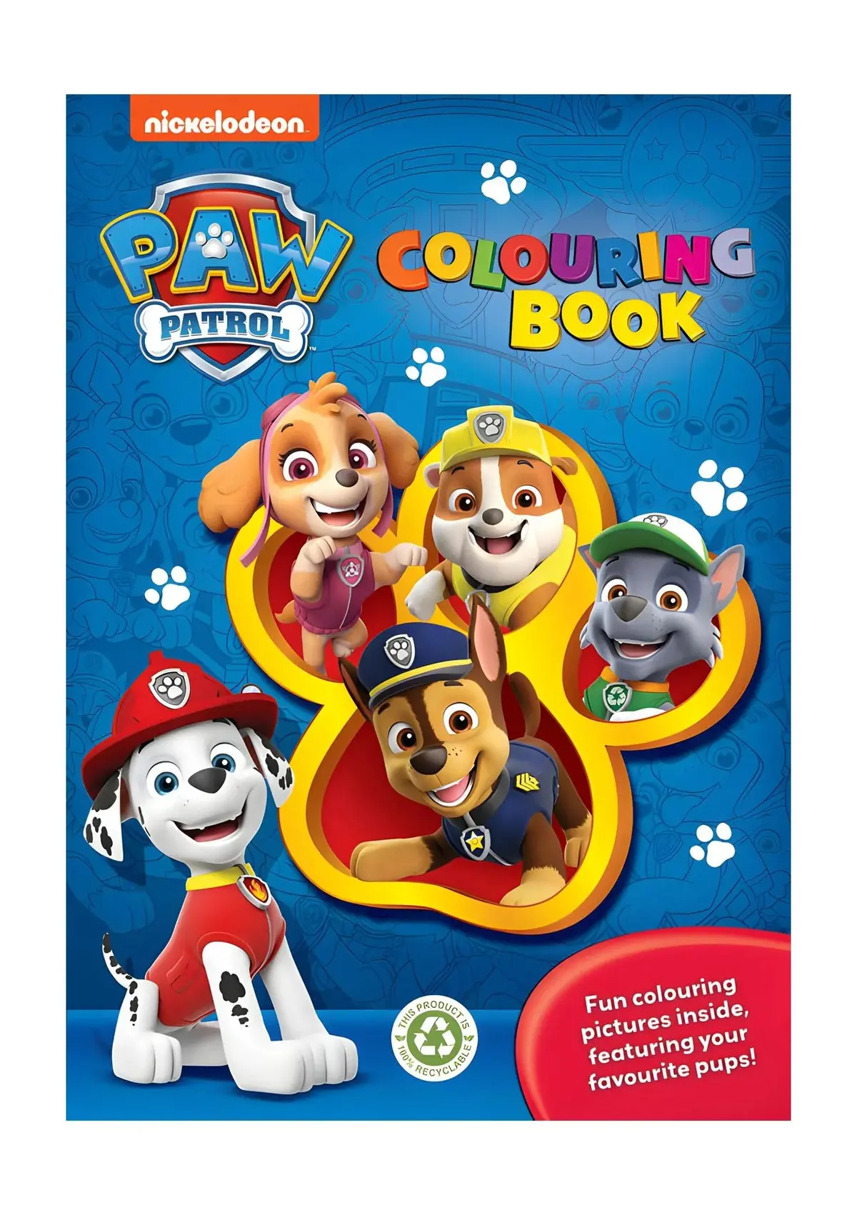 Paw Patrol Colouring Book 1