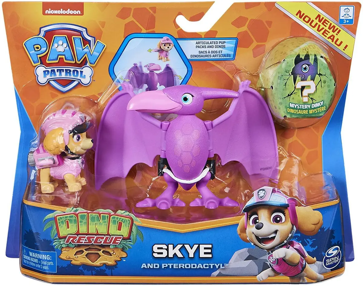 Paw Patrol Dino Rescue Dino Action Pack Pup Skye 1