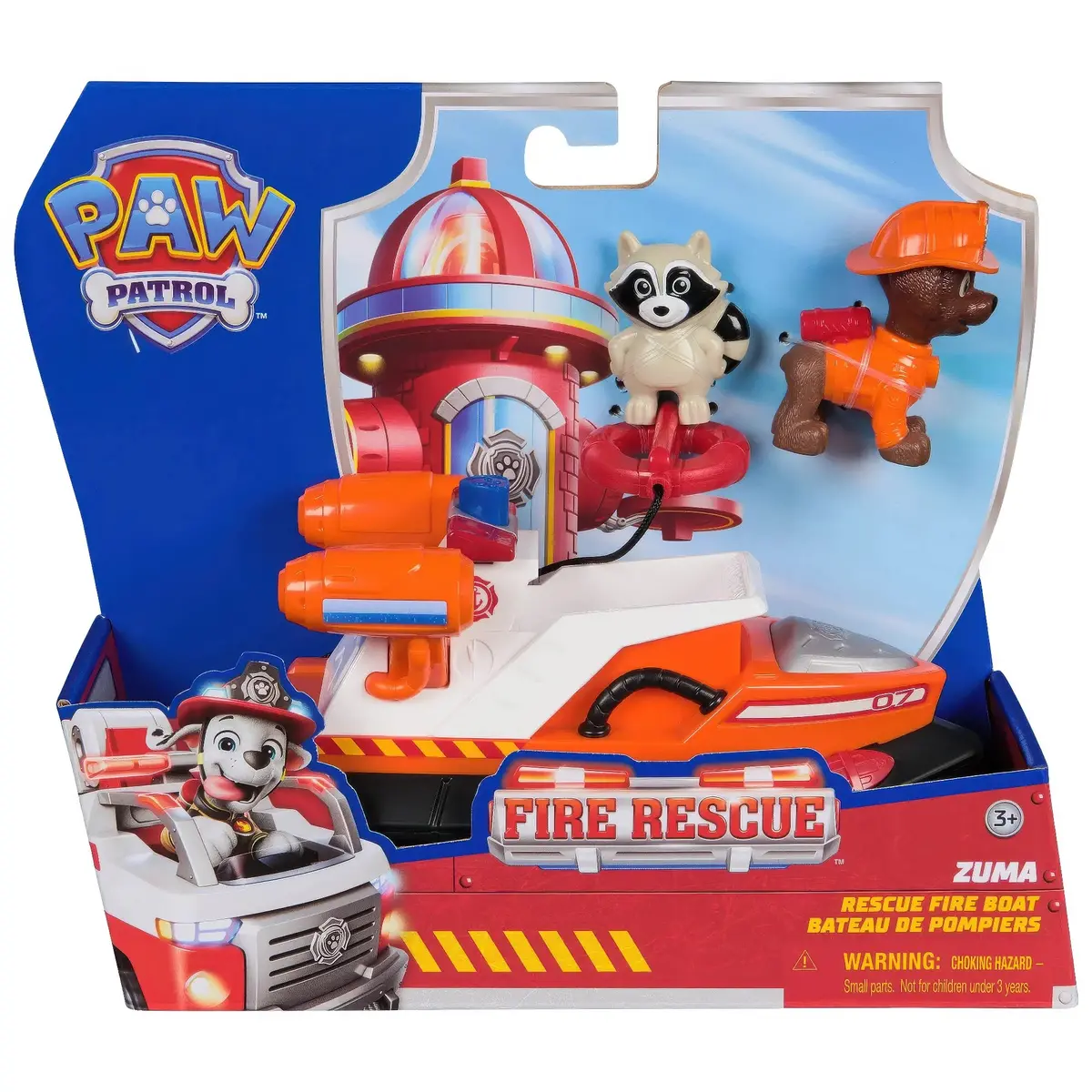 Paw Patrol Fire Rescue Boat Zuma 1