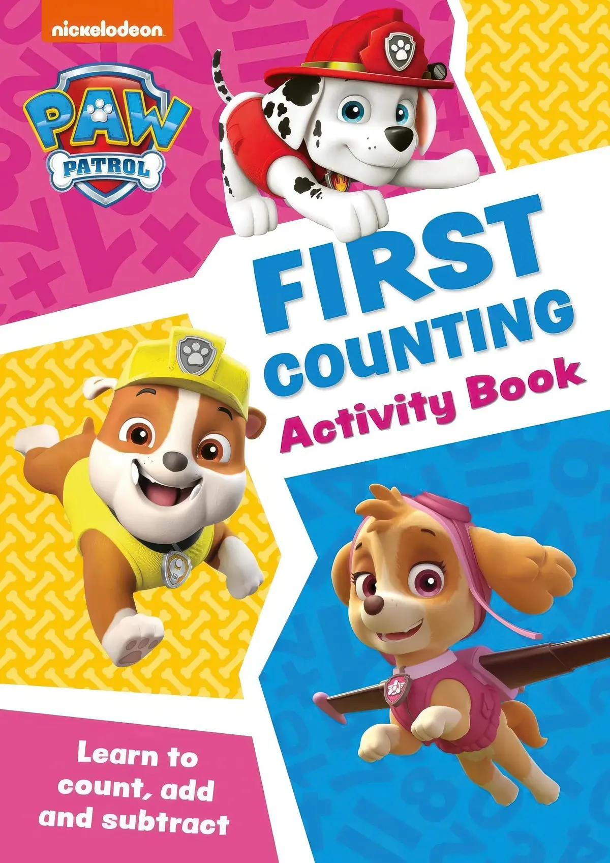 Paw Patrol First Counting Activity Book 1