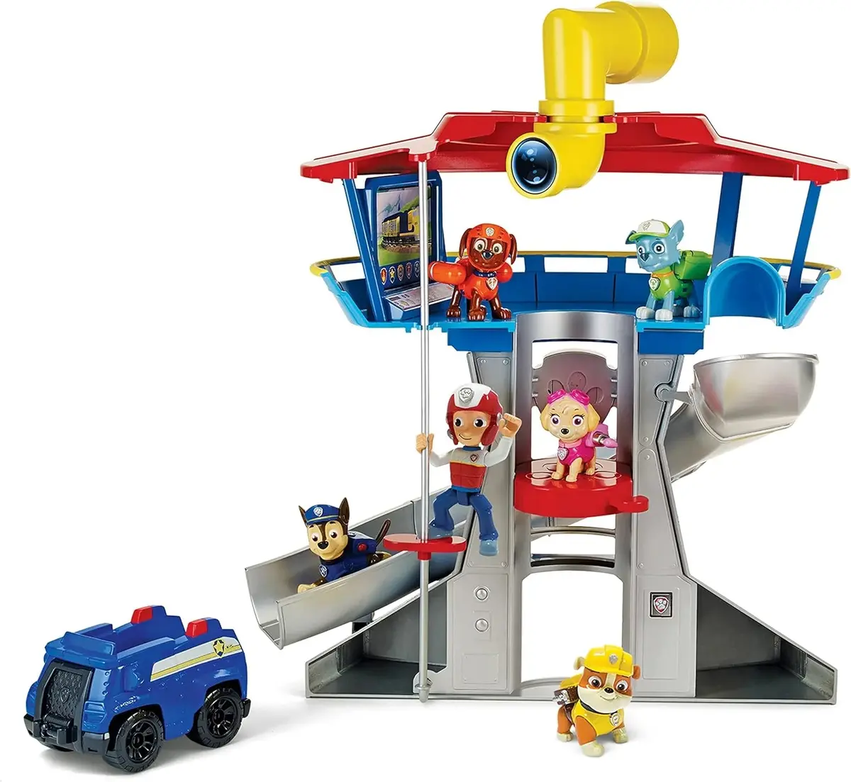 Paw Patrol Headquarters With Chase And His Vehicle 1