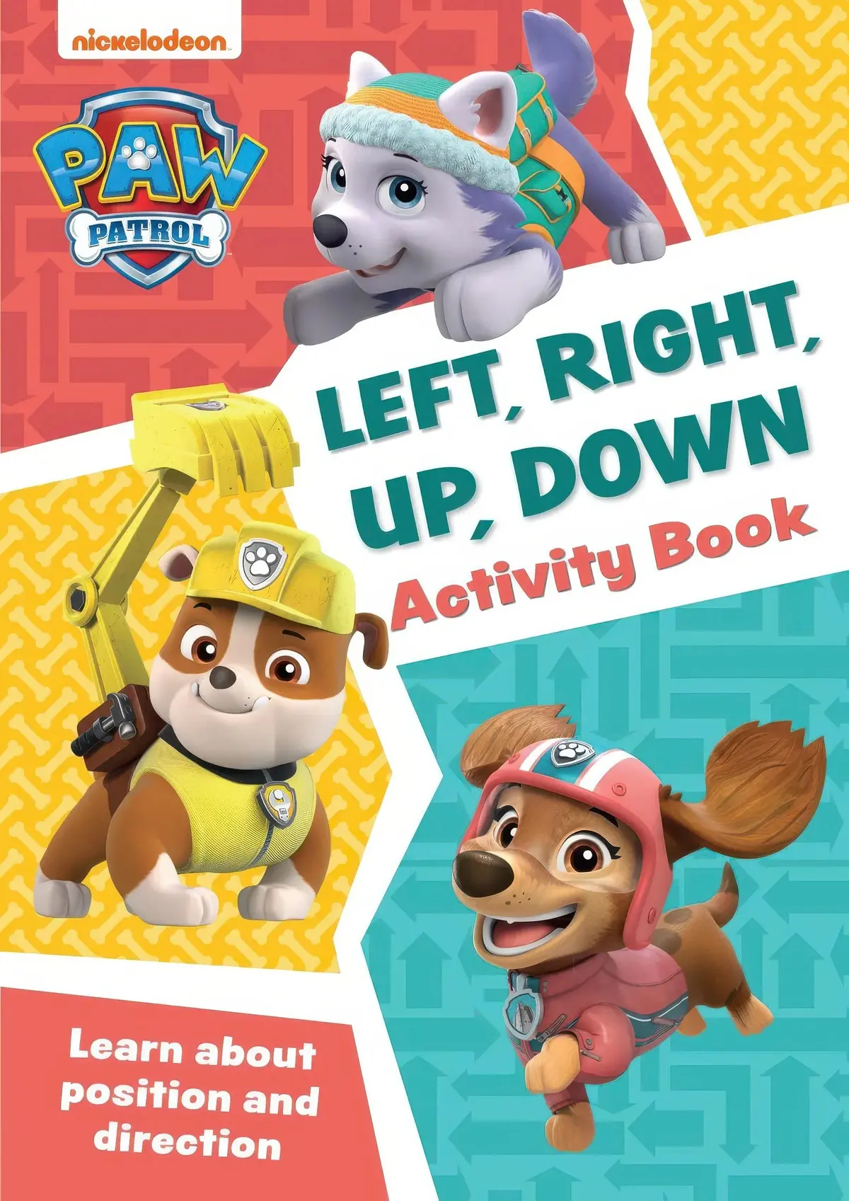 Paw Patrol Left, Right, Up, Down Activity Book 1