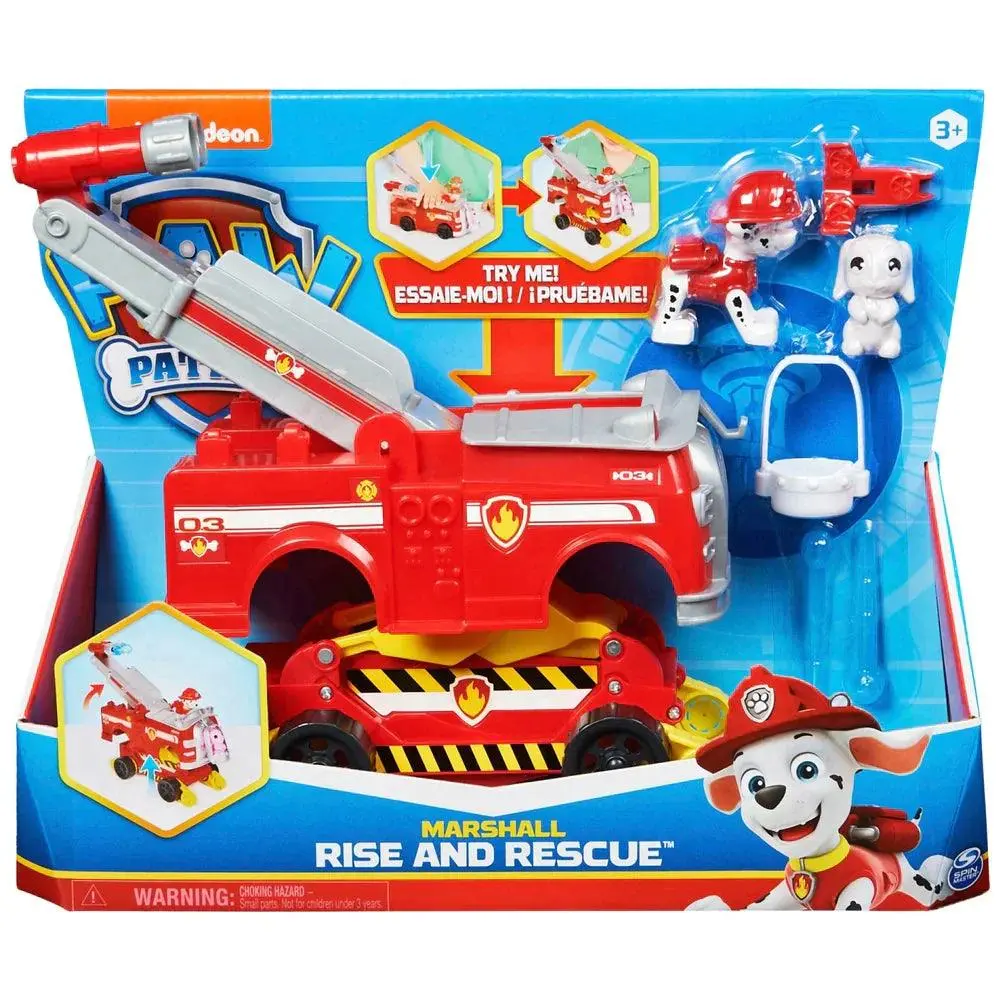 Paw Patrol Marshall Rise And Rescue Transforming Toy Car 1
