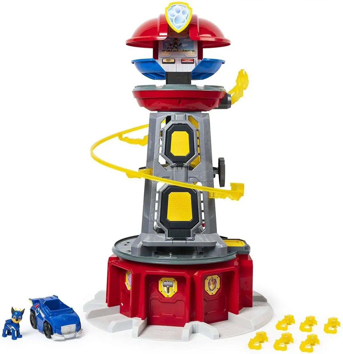 Paw Patrol Mighty Pups Super Paws Lookout Tower Playset With Lights And Sounds 1