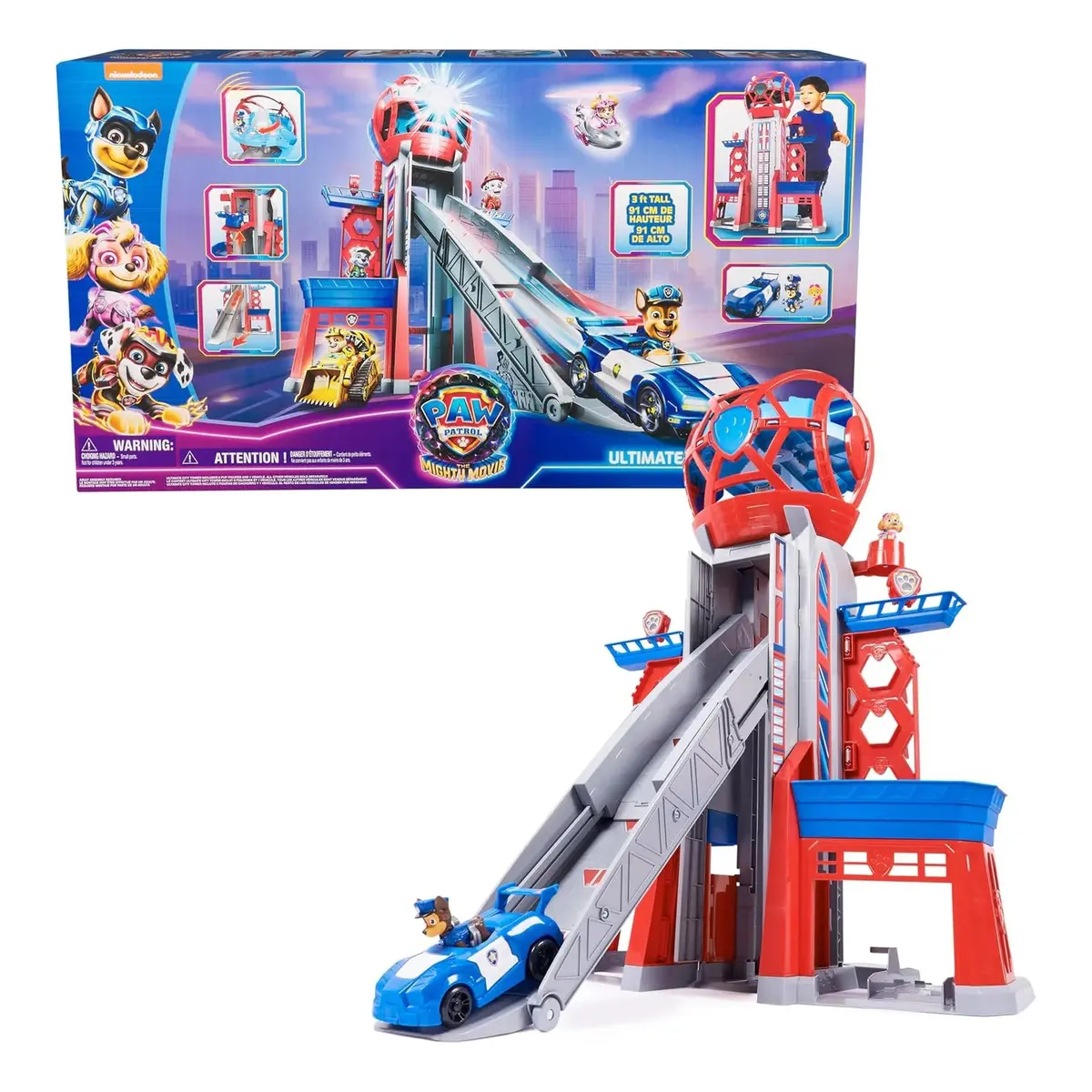 Paw Patrol Movie Ultimate City Xxl Transforming Lookout Tower 1