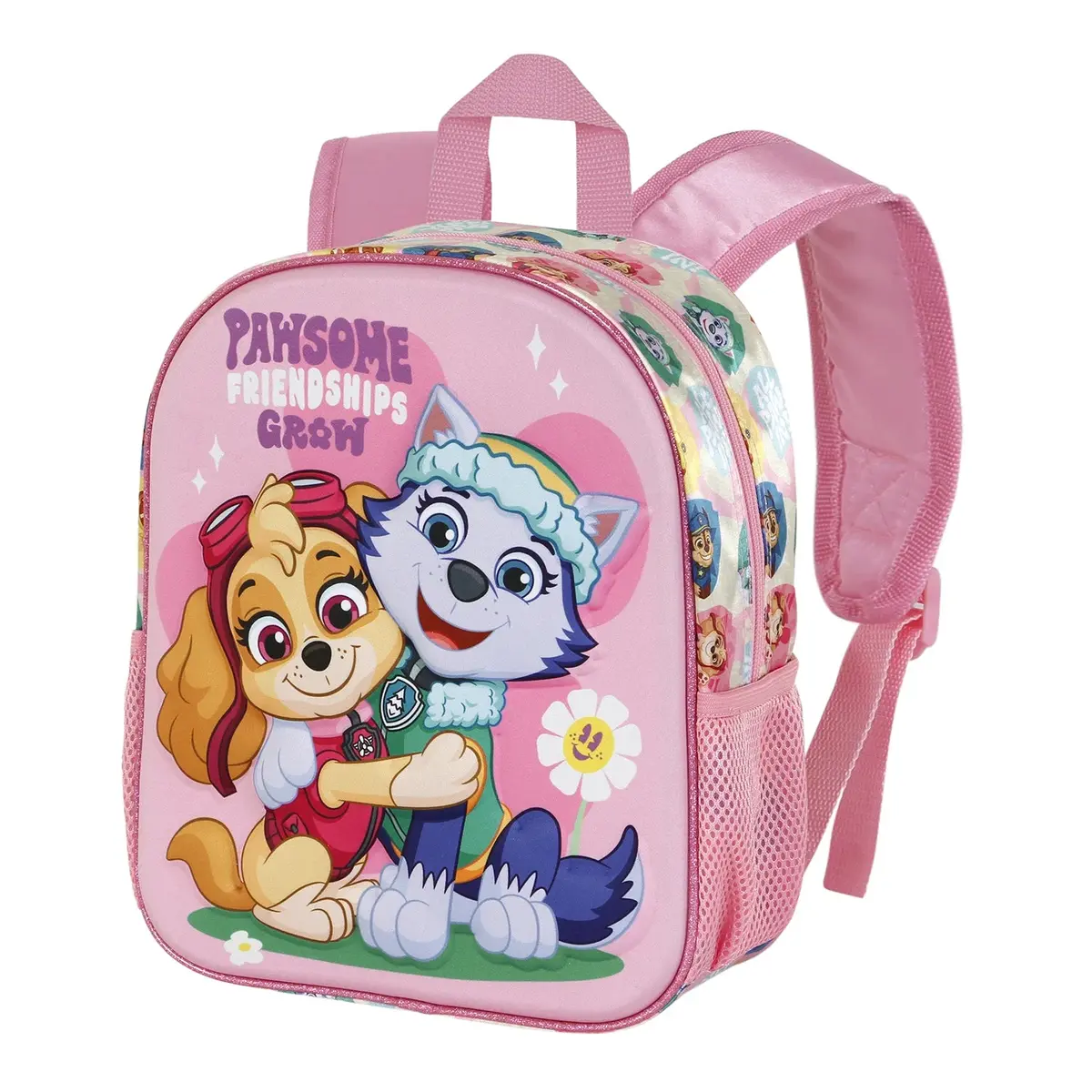 Paw Patrol Pink Small 3D Backpack - Friendship 1