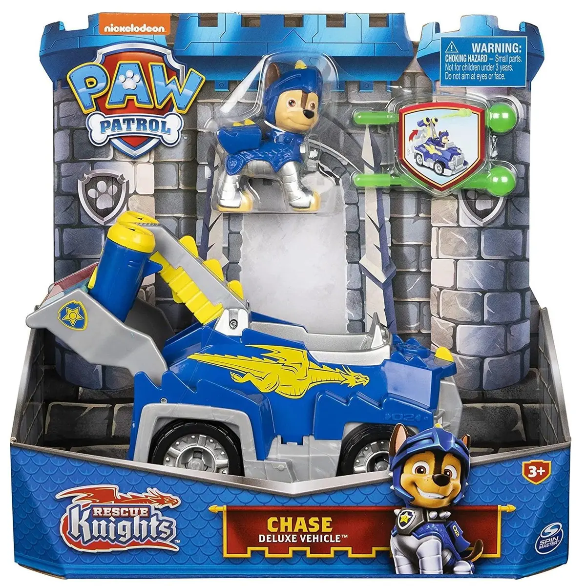 Paw Patrol Rescue Knights Chase Transforming Car 1