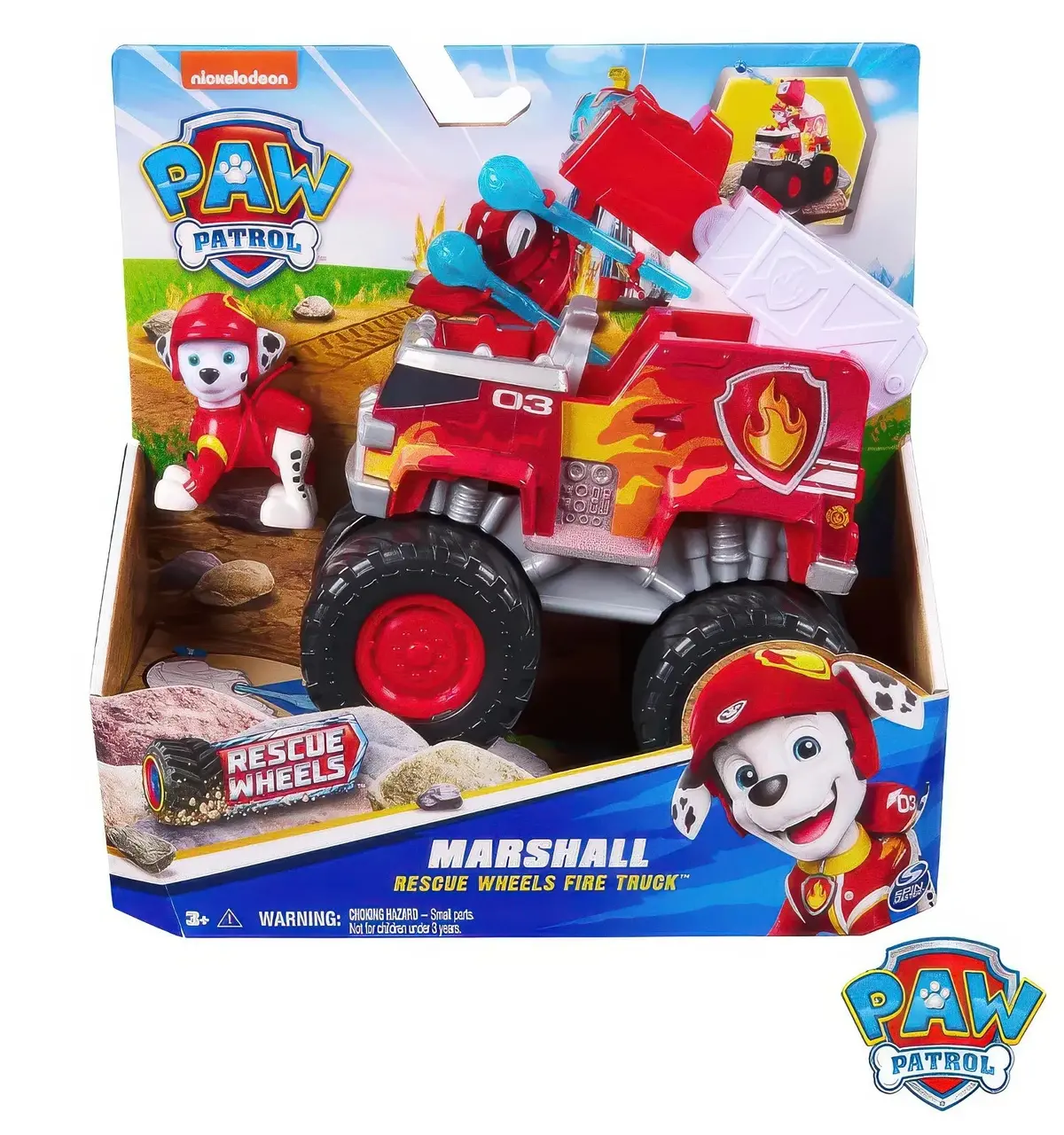 Paw Patrol Rescue Wheels Marshall Firetruck 1