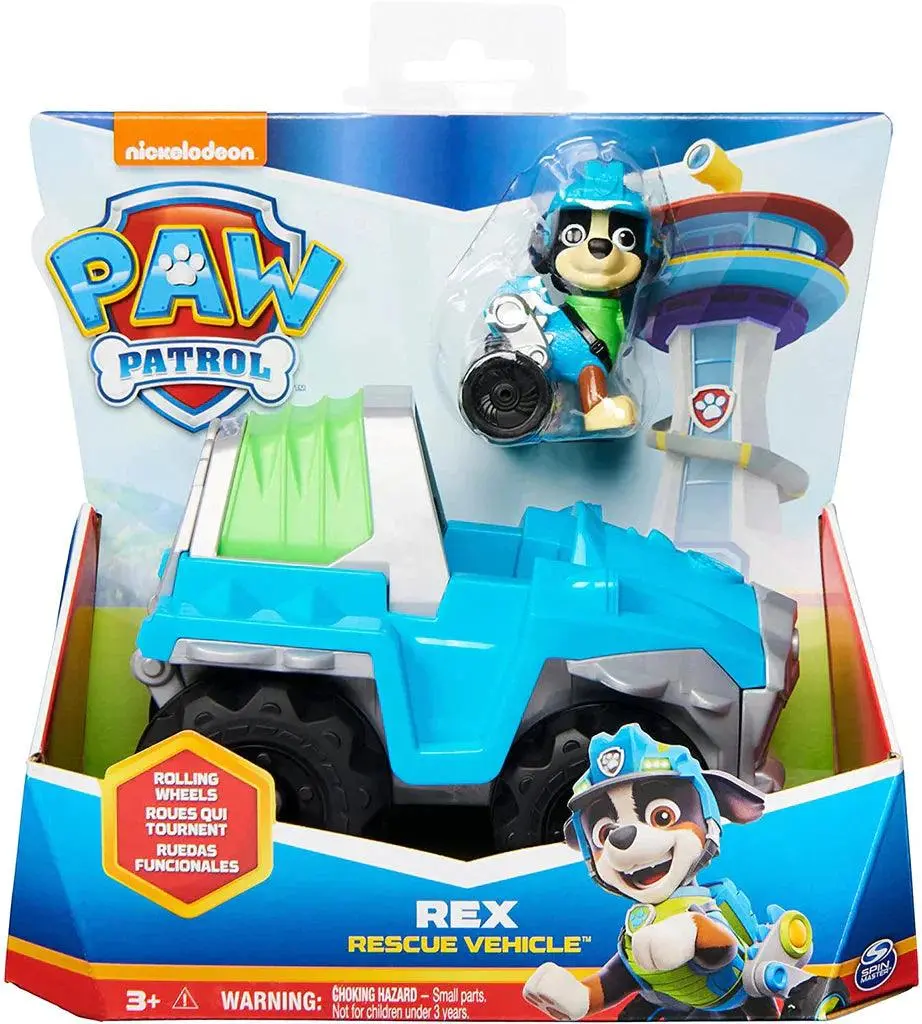Paw Patrol Rex's Dinosaur Rescue Vehicle With Figure 1