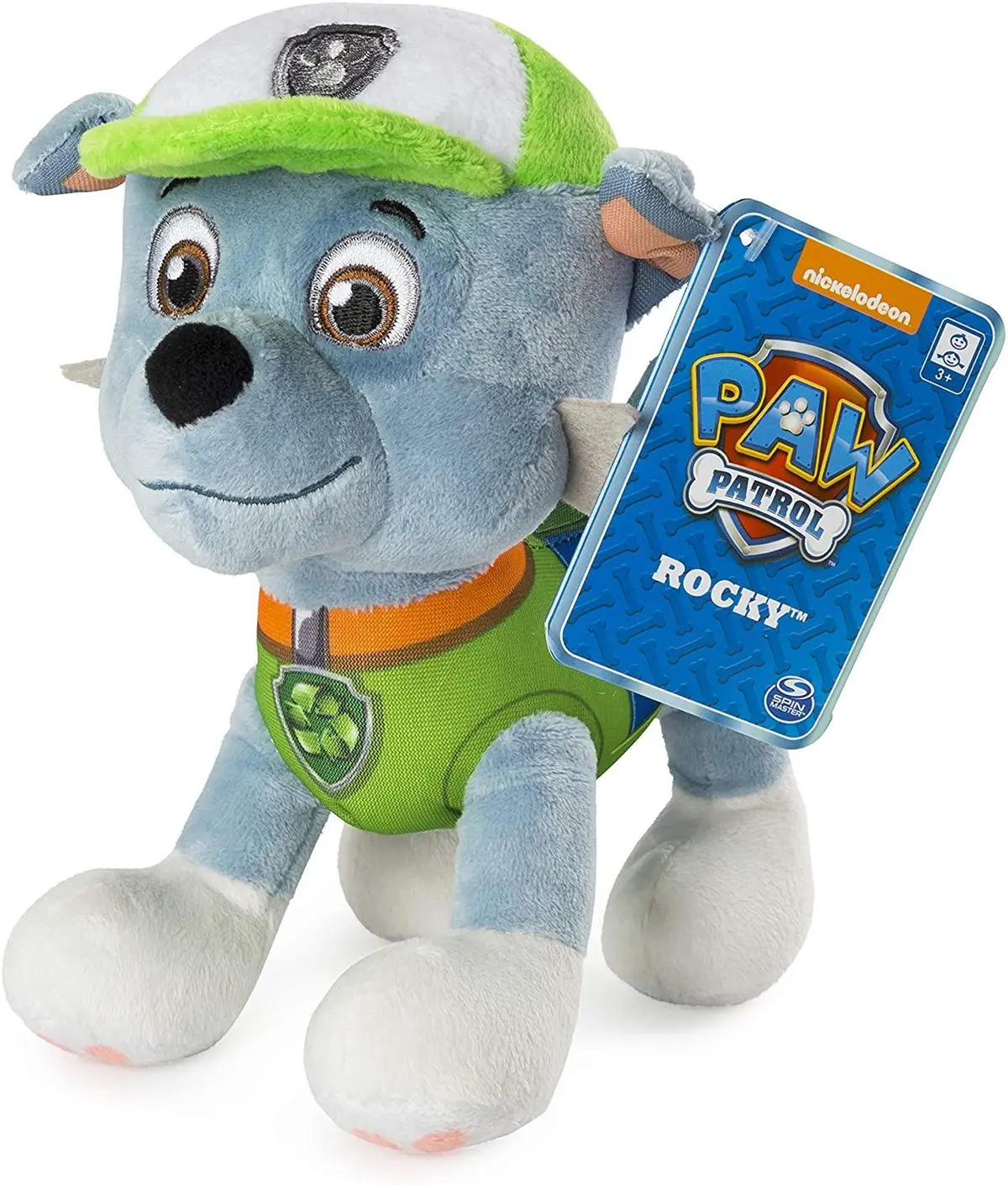 Paw Patrol Rocky Soft Plush Toy 28Cm 1