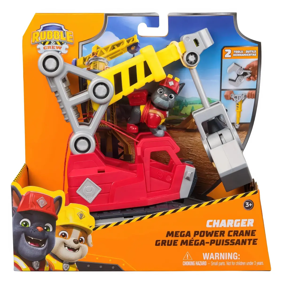 Paw Patrol Rubble And Crew Mega Power Crane 1