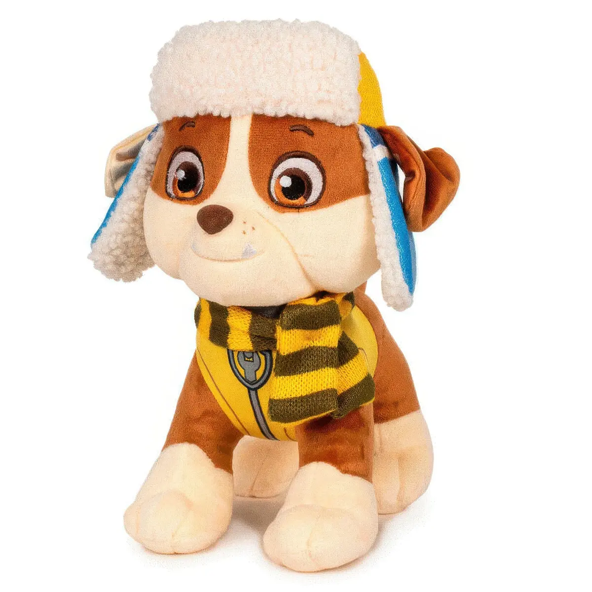 Paw Patrol Rubble Winter Plush Toy 27Cm 1