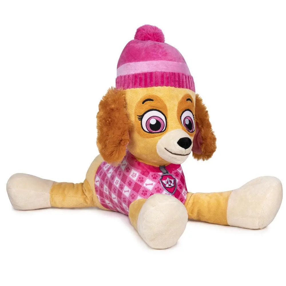 Paw Patrol Skye Lying Down Winter Plush Toy 50Cm 1