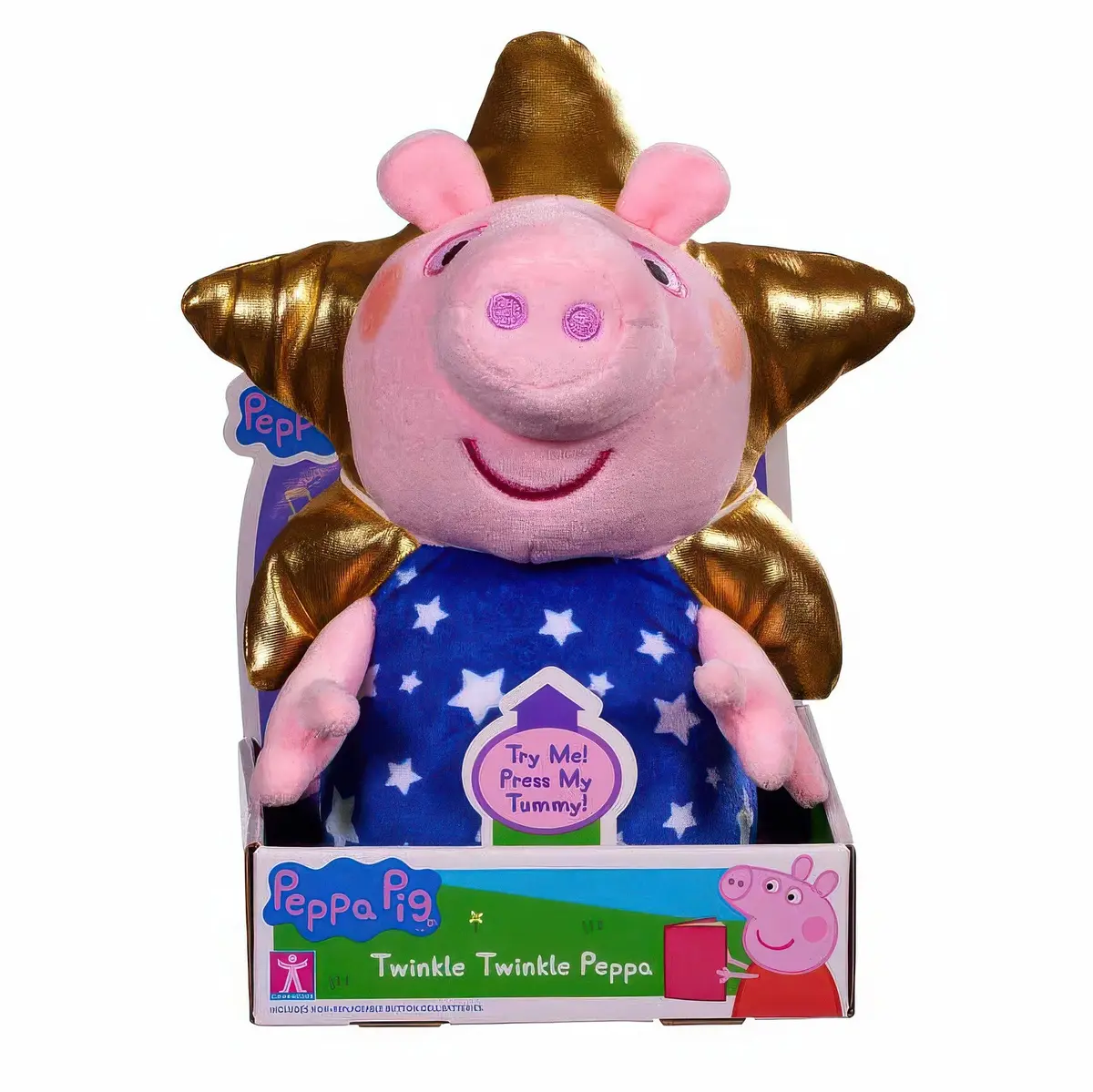 Peppa Pig Nursery Rhymes Talking Plush -Twinkle Twinkle Peppa 1