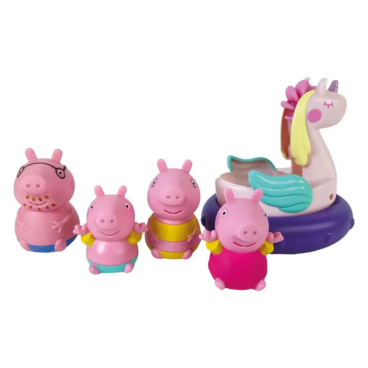 Peppa Pig Action Figures Bath Set 1