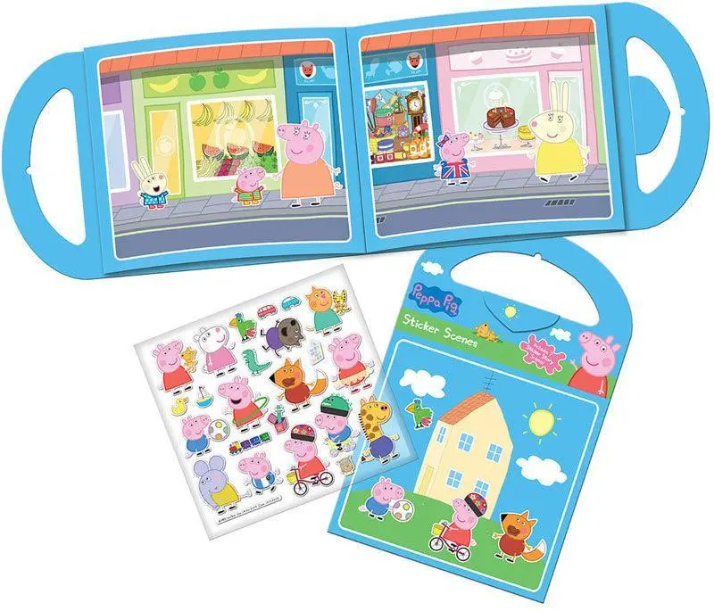 Peppa Pig Activity Set Sticker Scene Stickers 1