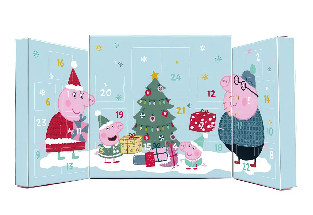 Peppa Pig Advent Calendar With Jewellery And Hair Accessories 1