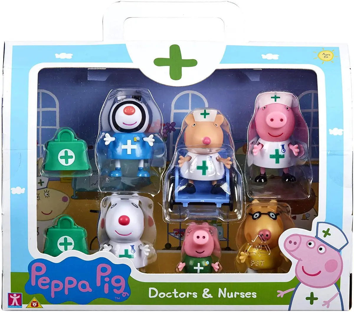Peppa Pig Doctors And Nurses Figure Pack 1