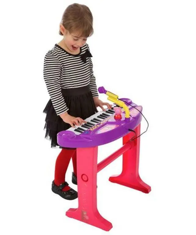 Peppa Pig Electronic Keyboard - Purple/Red 1
