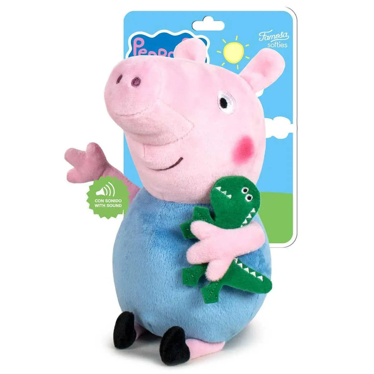 Peppa Pig George Plush Toy With Sound 31Cm 1