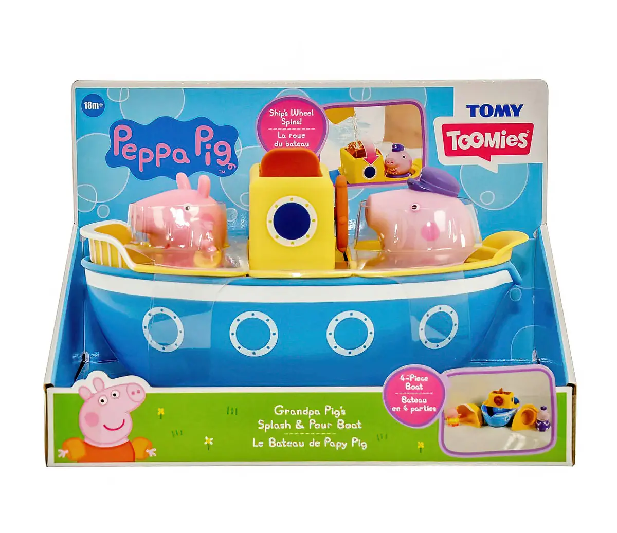 Peppa Pig Grandpa Pig's Splash & Pour Boat 1