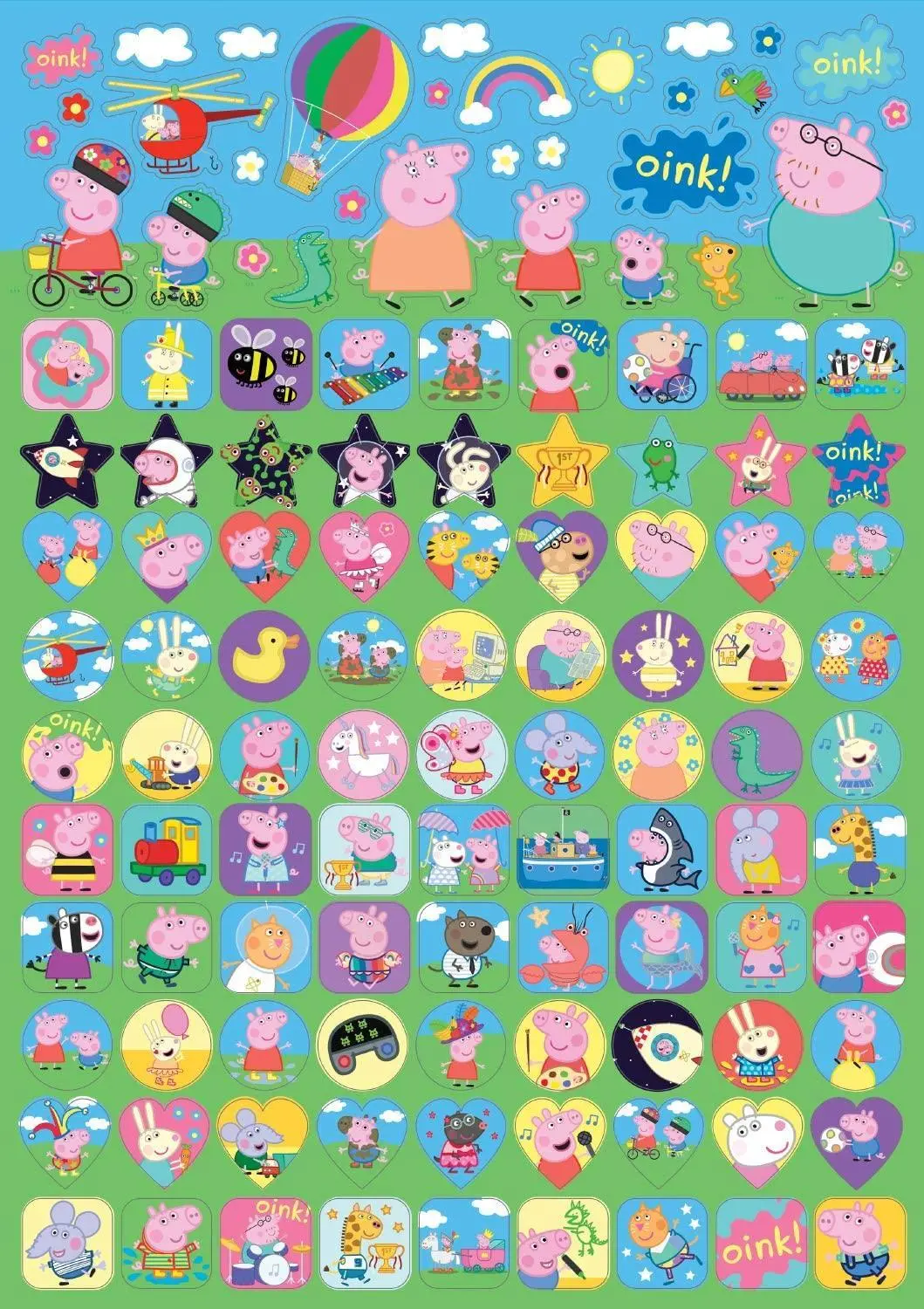 Peppa Pig Mega Sticker Pack 1