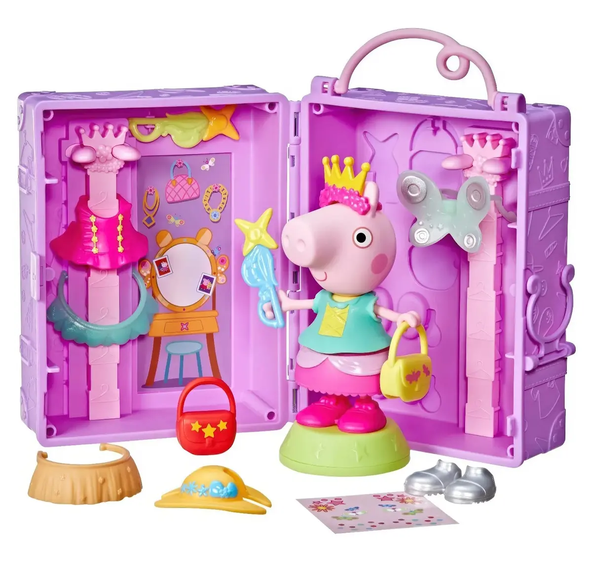 Peppa Pig: Peppa's Dress-Up Wardrobe Playset 1