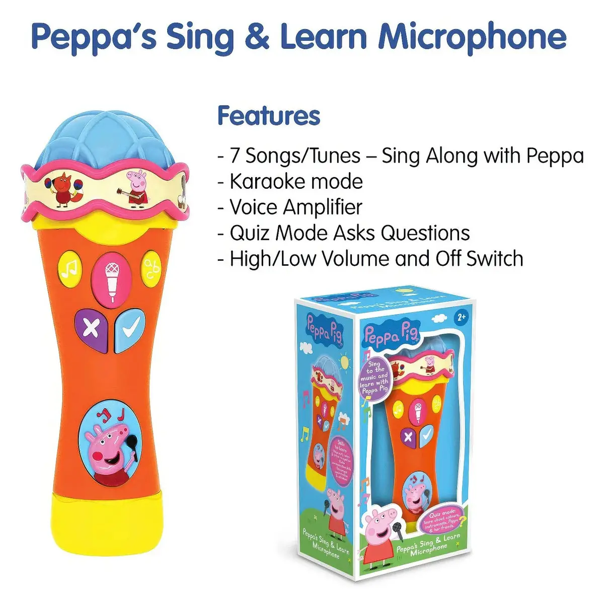 Peppa Pig's Sing & Learn Microphone 2