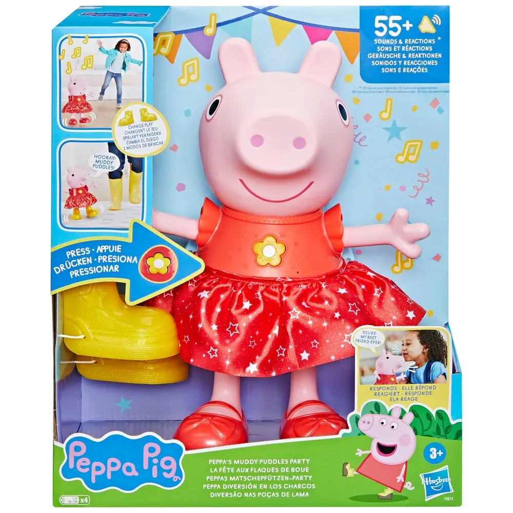 Peppa Pig - Peppa's Muddy Puddles Interactive Party Doll 1