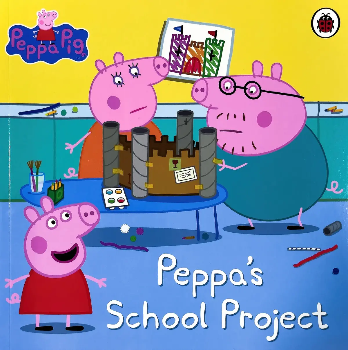 Peppa Pig: Peppa's School Project Paperback Book 1