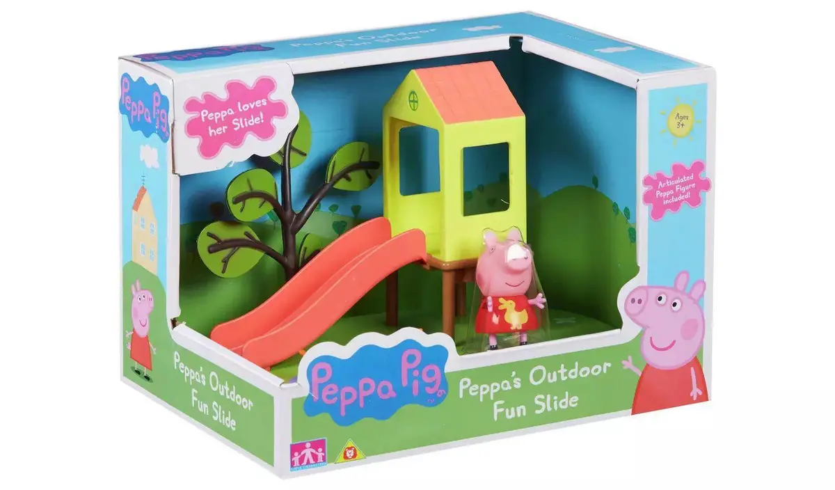 Peppa Pig Peppa Pig's Outdoor Fun Slide Playset 1