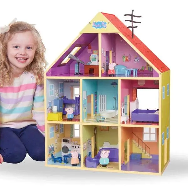 Peppa Pig's Wooden Playhouse 65Cm 1