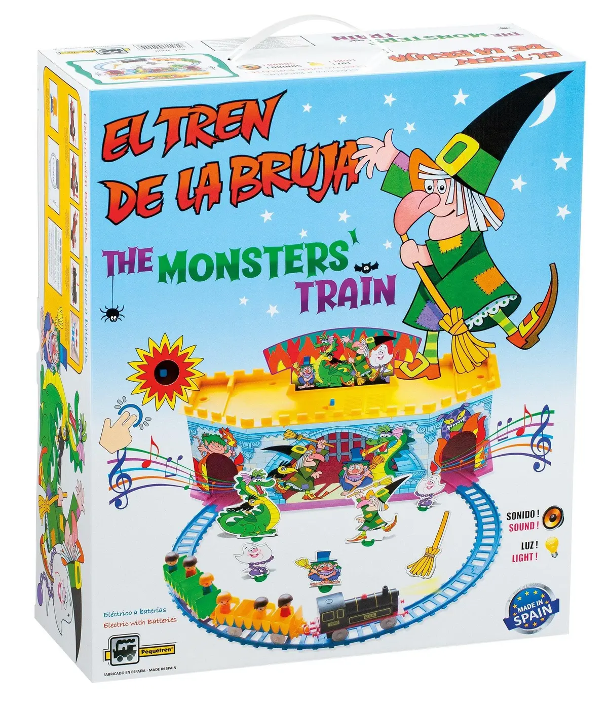 Pequetren 2000 The Monsters Train Playset 1