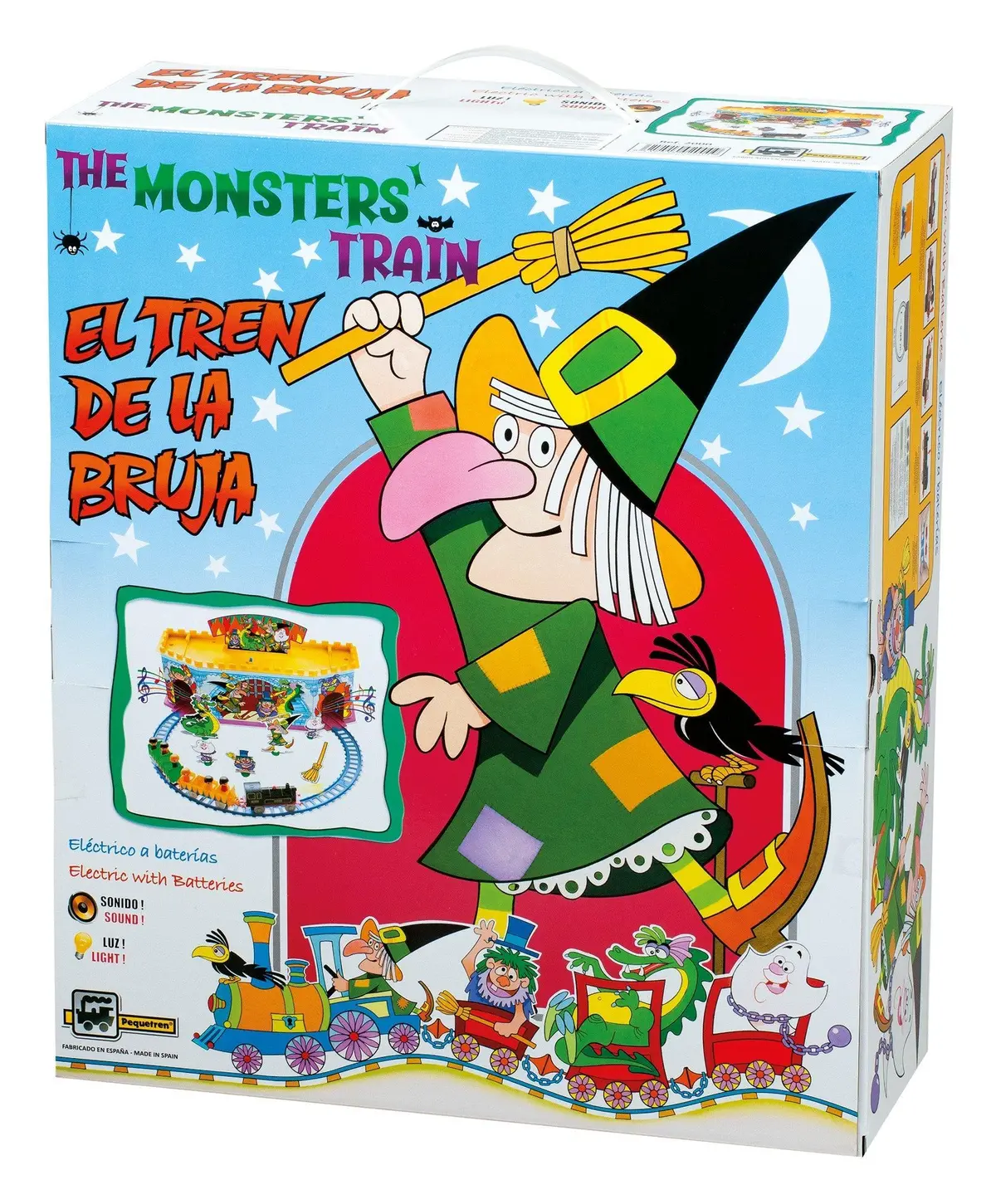 Pequetren 2000 The Monsters Train Playset 2