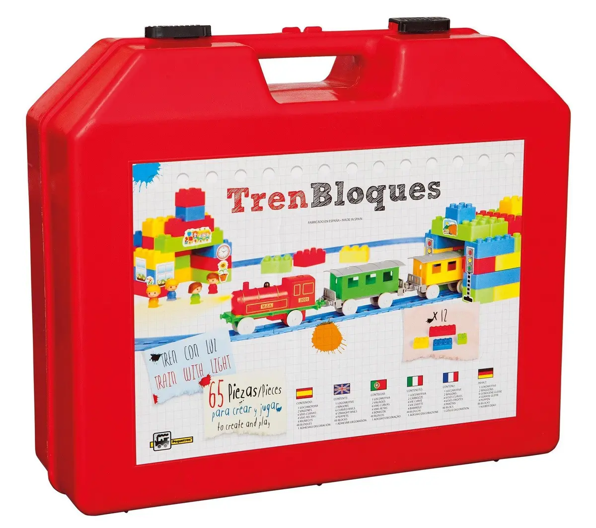 Pequetren 2002 Train Blocks Train Set 1