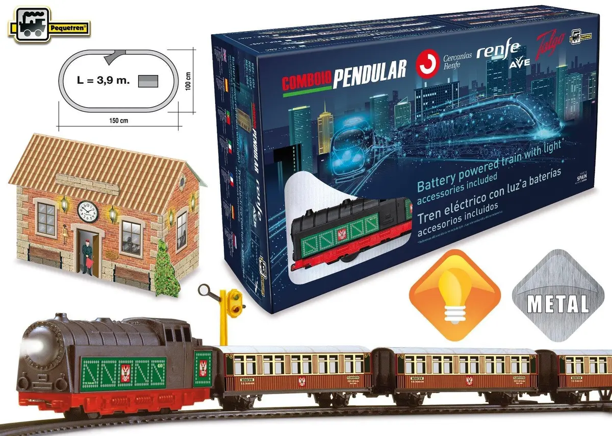 Pequetren 401 Trans Siberian Express Train Set 2
