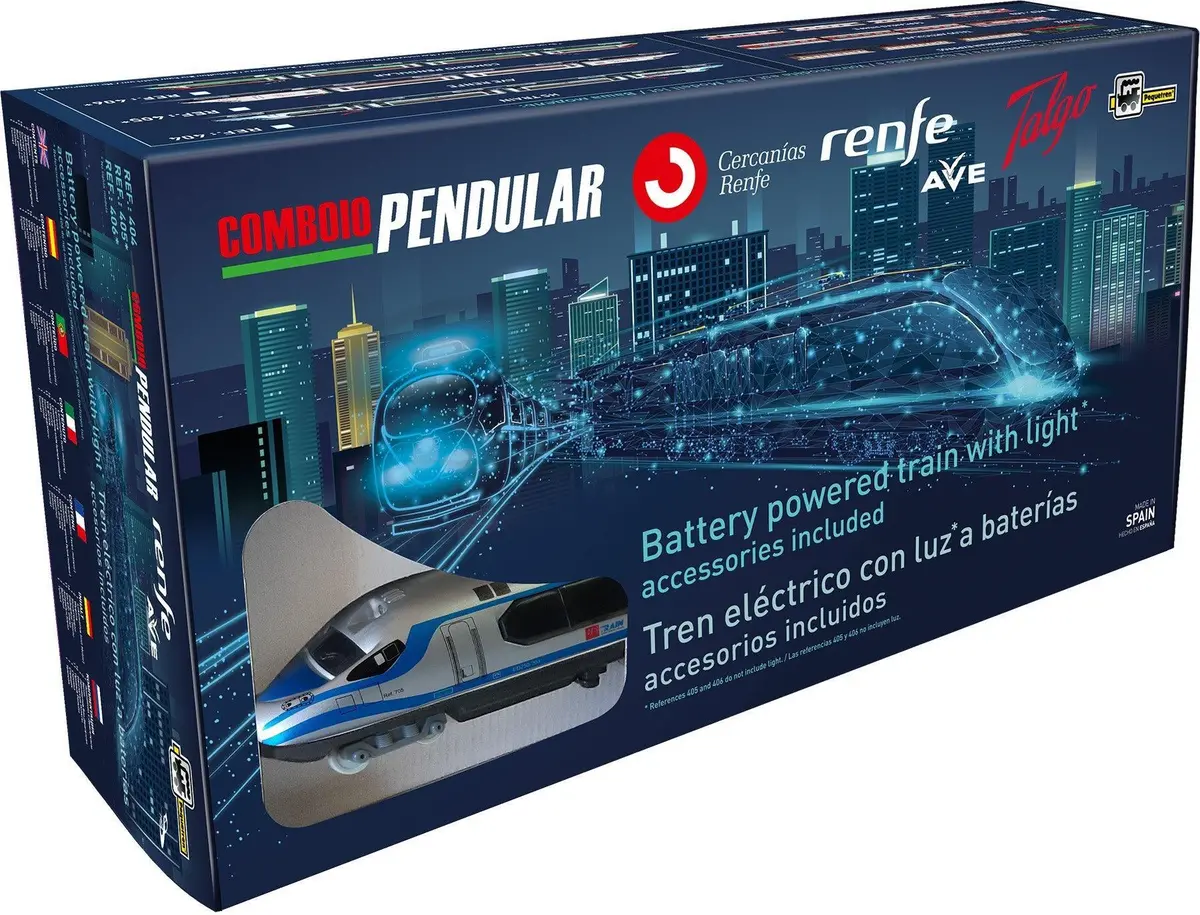 Pequetren 404 Hs High-Speed Train 1