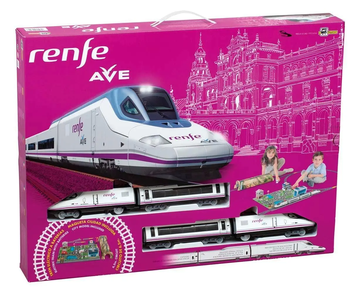 Pequetren 720 High-Speed Train Renfe Ave 1