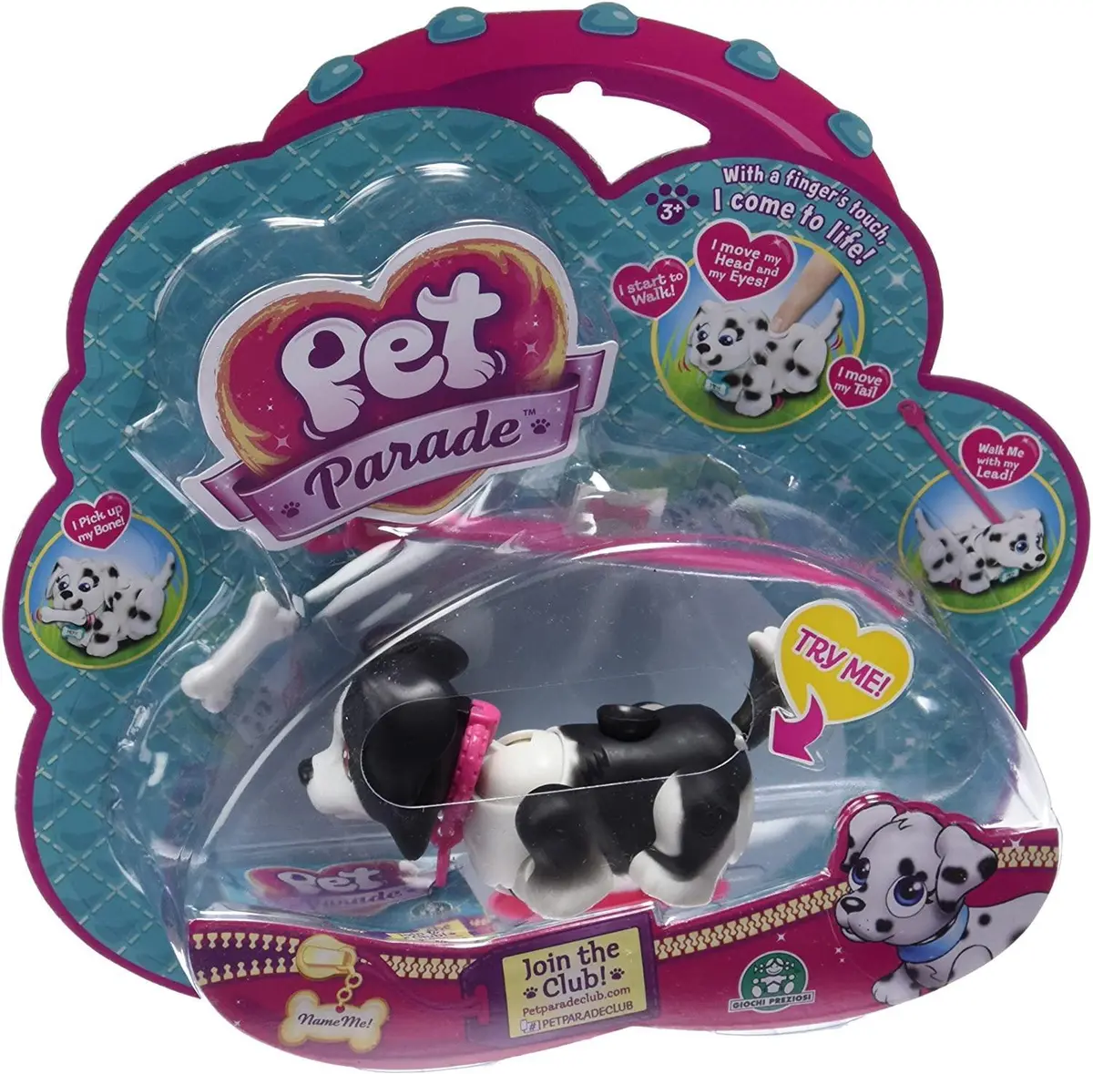 Giochi Preziosi Pet Parade Border Collie Single Puppy Pack Playset 3