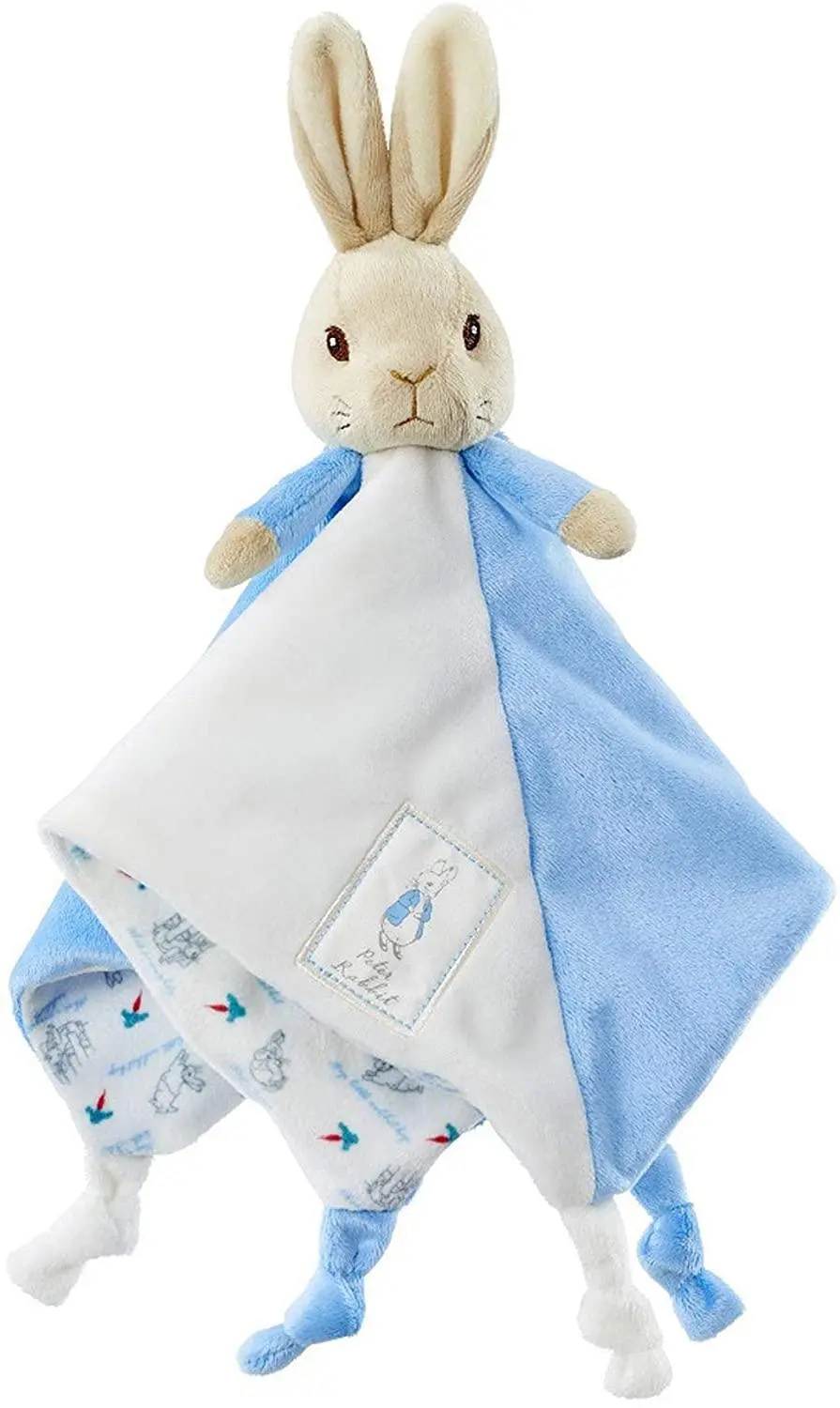 Peter Rabbit Blue Comfort Blanket 1